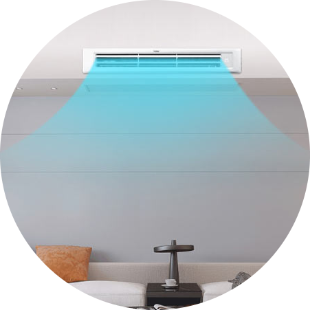 Klimatizacijska jedinica malih dimenzija  - slim kanalani model - za skrivenu ugradnju